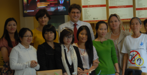 VNWHR with US Embassy’s diplomats in Hanoi, Nov 18, 2013